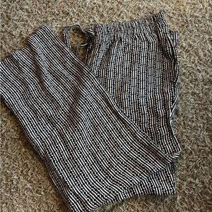 Reiss Monochrome Patterned Trousers